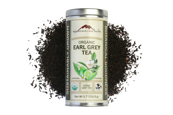 Organic Earl Grey Tea Tin