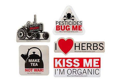 Mountain rose herbs promotional magnets
