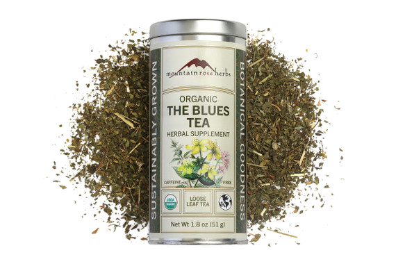 Organic The Blues Tea Tin