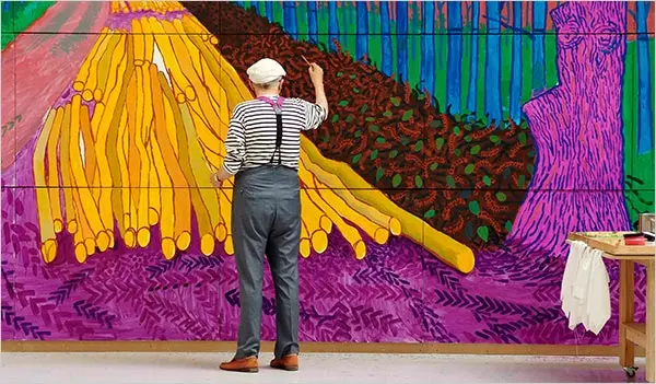 Discovering David Hockney Awesome Art: A Trip into His Early Days